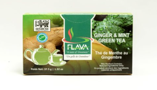 GINGER MINT CEYLON GREEN TEA